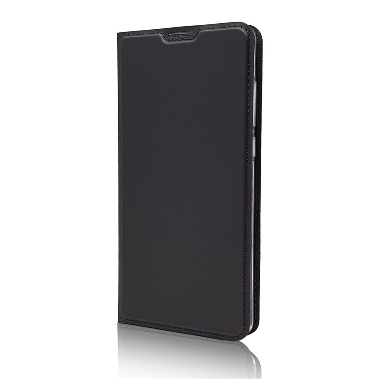 Magnetic Adsorption Leather Card Holder Case for Xiaomi Mi Mix 2 - Black-8