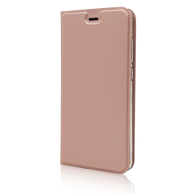Magnetic Adsorption PU Leather Card Holder Case for Xiaomi Mi Note 3 - Rose Gold-7