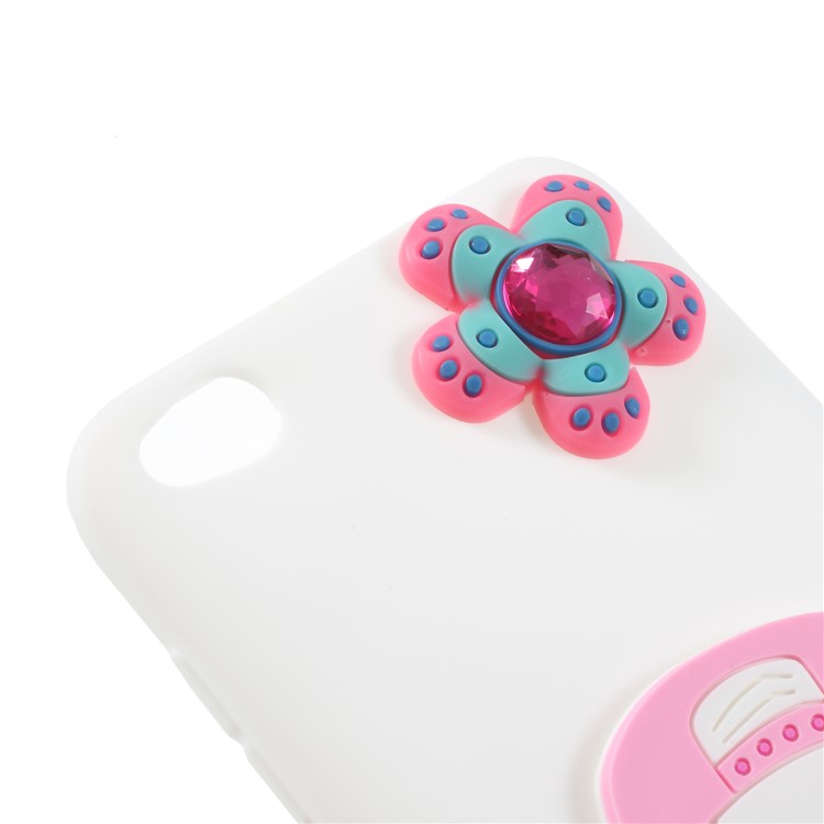3D Cartoon Pattern Soft TPU Cellphone Case for Xiaomi Redmi 5A - Fashion Girl-4