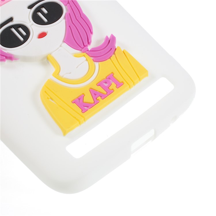 3D Cartoon Pattern Soft TPU Cellphone Case for Xiaomi Redmi 5A - Fashion Girl-5