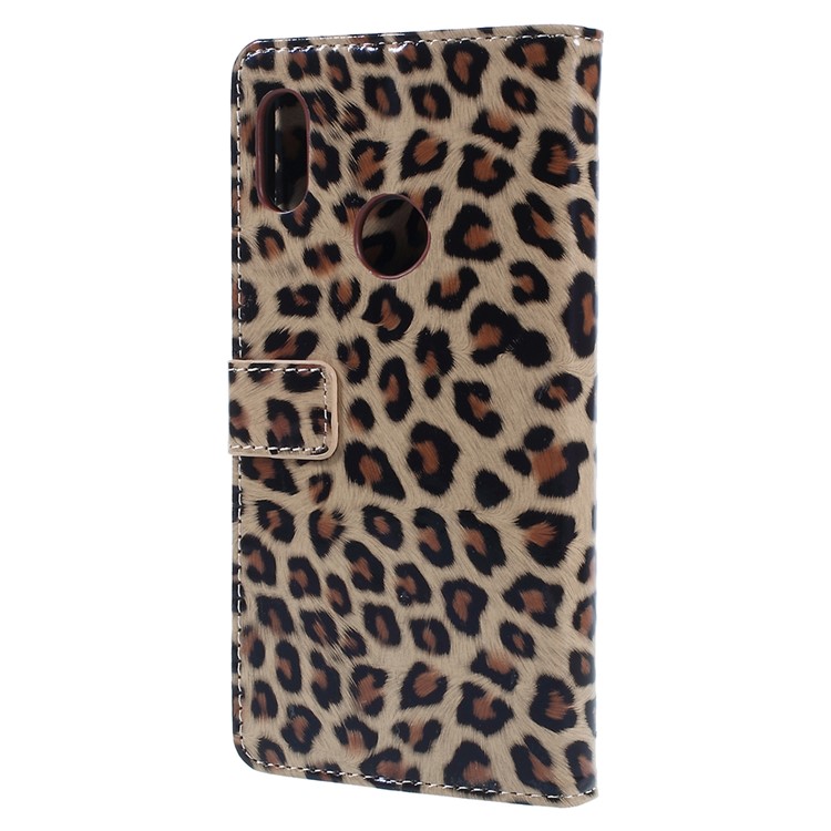 Leopard Pattern Wallet Stand Leather Mobile Case for Xiaomi Redmi Note 5 Pro (Dual Camera) / Redmi Note 5 (China) / Mi 6x-2