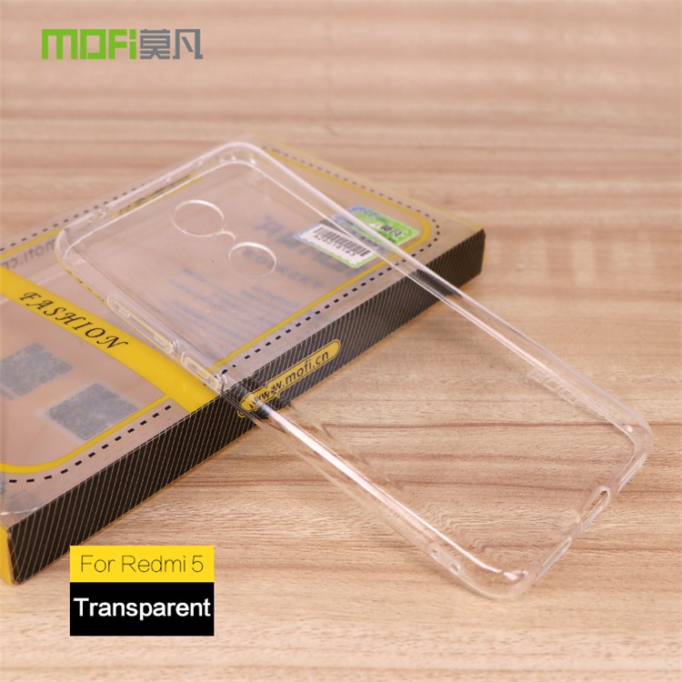 MOFI Yin Series TPU Cover Case for Xiaomi Redmi 5 - Transparent