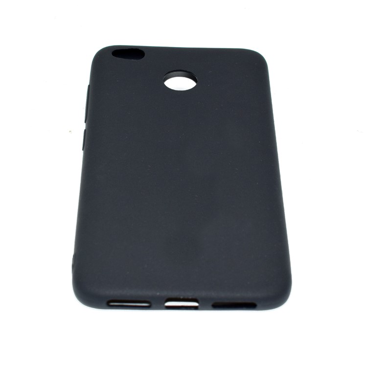 Soft Frosted TPU Cell Phone Case for Xiaomi Redmi 4X - Black-5
