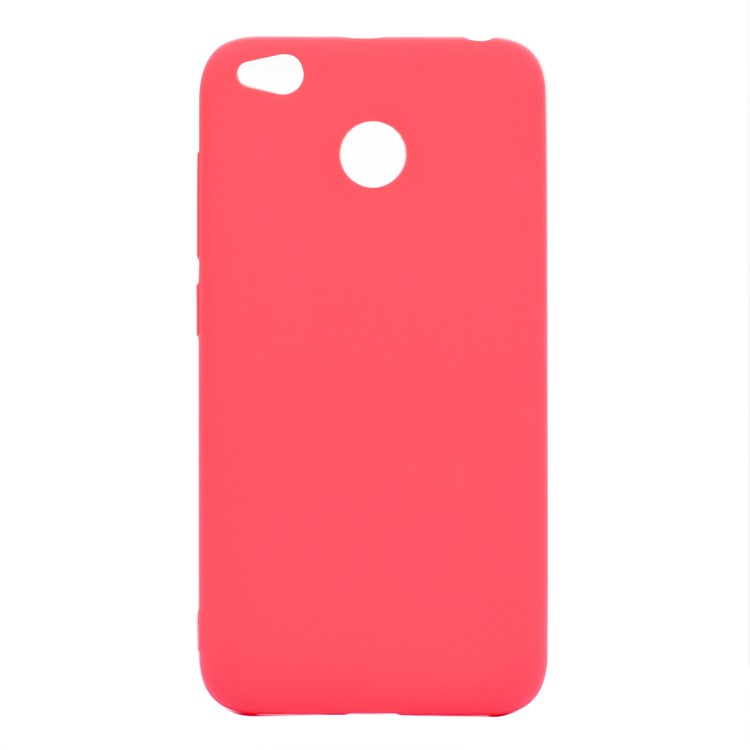 Soft Frosted TPU Cell Phone Casing for Xiaomi Redmi 4X - Red-2