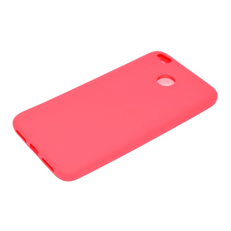 Soft Frosted TPU Cell Phone Casing for Xiaomi Redmi 4X - Red-3
