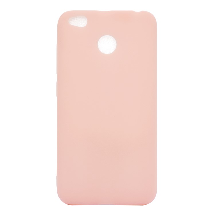 Soft Frosted TPU Cell Phone Shell for Xiaomi Redmi 4X - Pink-2
