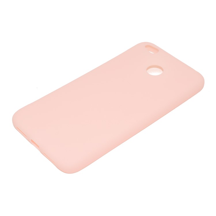 Soft Frosted TPU Cell Phone Shell for Xiaomi Redmi 4X - Pink-3
