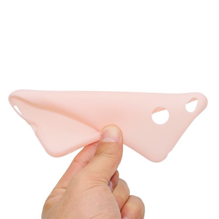 Soft Frosted TPU Cell Phone Shell for Xiaomi Redmi 4X - Pink-6
