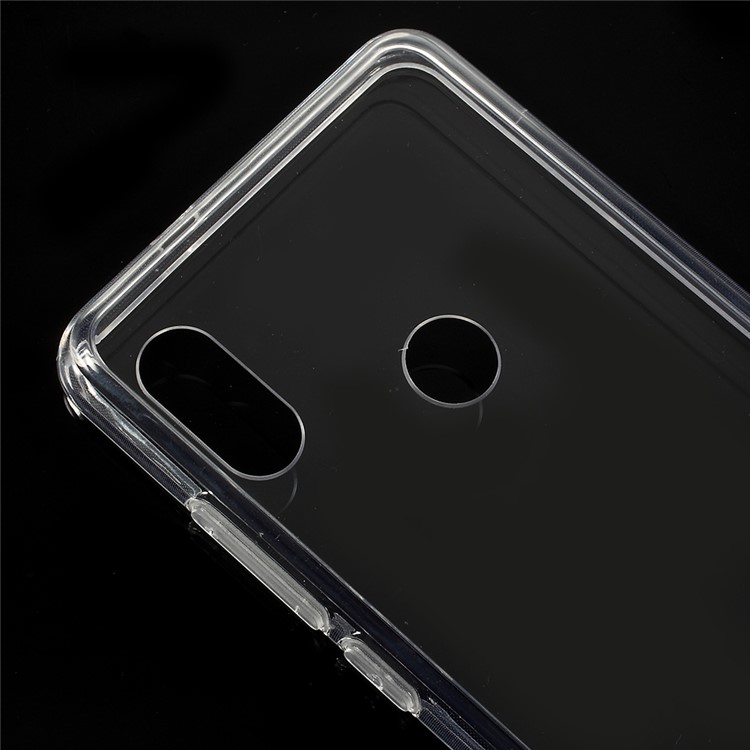 Crystal Clear Acrylic + Flexible TPU Hybrid Back Case for Xiaomi Redmi Note 5 Pro (Dual Camera) / Redmi Note 5 (China)-3