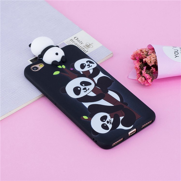 3D Cute Doll Pattern Printing TPU Case for Xiaomi Redmi Note 5A/Redmi Y1 Lite - Lovely Pandas-8