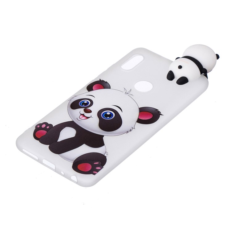 Concha de TPU Estampada de Muñeca 3D Linda Para Xiaomi Mi A2 / Mi 6x - Adorable Panda