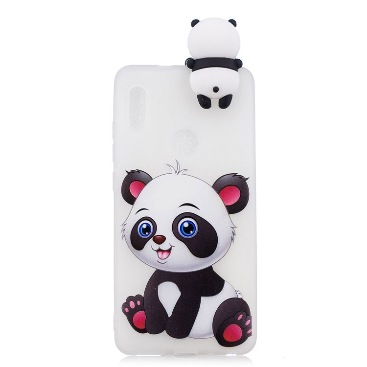 3D Cute Doll Patterned TPU Shell for Xiaomi Mi A2 / Mi 6X - Adorable Panda-5