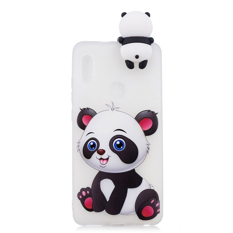 3D Boneca Fofa TPU Sell Para Xiaomi Mi A2 / Mi 6x - Adorável Panda