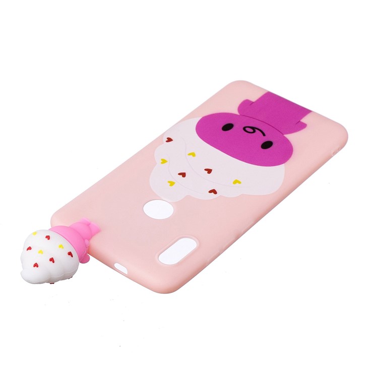 3D Cute Doll Patterned TPU Phone Shell for Xiaomi Mi A2 / Mi 6X - Cartoon Animal-4