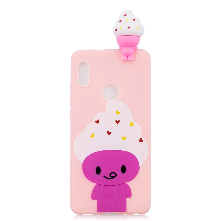 3D Cute Doll Patterned TPU Phone Shell for Xiaomi Mi A2 / Mi 6X - Cartoon Animal-5