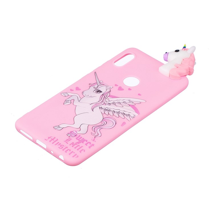 3D Cute Doll Patterned TPU Mobile Cover for Xiaomi Mi A2 / Mi 6X - Unicorn-3