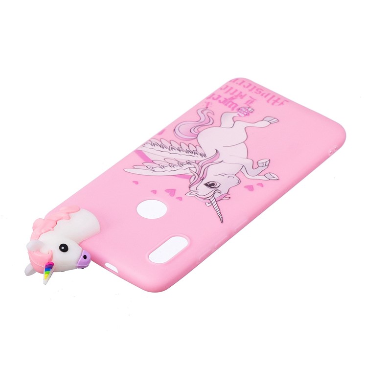 3D Cute Doll Patterned TPU Mobile Cover for Xiaomi Mi A2 / Mi 6X - Unicorn-4