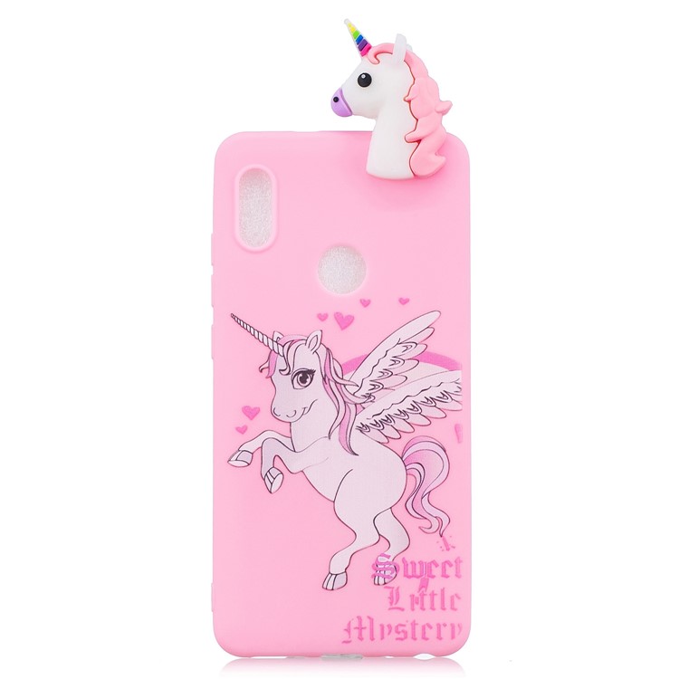 3D Cute Doll Patterned TPU Mobile Cover for Xiaomi Mi A2 / Mi 6X - Unicorn-5