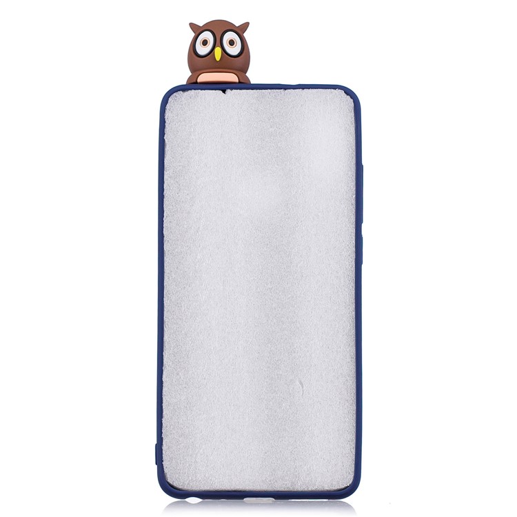 3D Cute Doll Patterned TPU Back Cover Case for Xiaomi Mi A2 / Mi 6X - Male Owl-6