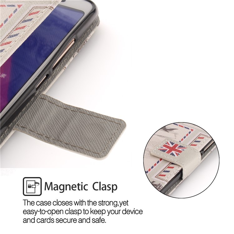 Pattern Printing Wallet Stand PU Leather Cover for Xiaomi Redmi Note 5 Pro (Dual Camera) / Redmi Note 5 (China) / Mi 6X - UK Flag-6