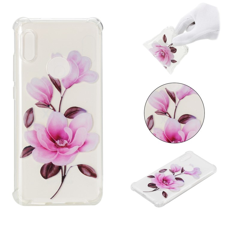Pattern Printing TPU Accessory Case for Xiaomi Redmi Note 5 Pro (Dual Camera) / Redmi Note 5 (China) / Mi 6X - Vivid Flower-1