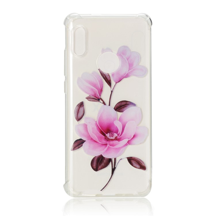 Pattern Printing TPU Accessory Case for Xiaomi Redmi Note 5 Pro (Dual Camera) / Redmi Note 5 (China) / Mi 6X - Vivid Flower-2