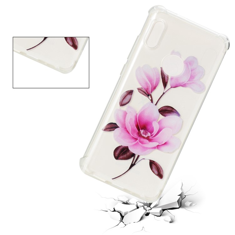 Pattern Printing TPU Accessory Case for Xiaomi Redmi Note 5 Pro (Dual Camera) / Redmi Note 5 (China) / Mi 6X - Vivid Flower-3