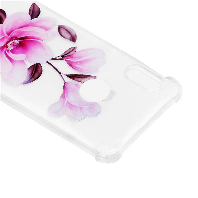 Pattern Printing TPU Accessory Case for Xiaomi Redmi Note 5 Pro (Dual Camera) / Redmi Note 5 (China) / Mi 6X - Vivid Flower-5