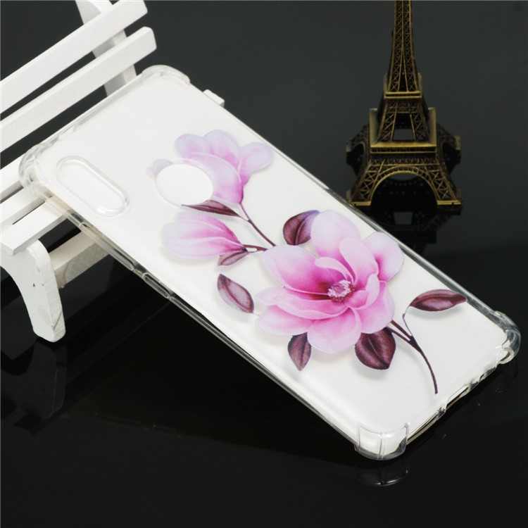 Pattern Printing TPU Accessory Case for Xiaomi Redmi Note 5 Pro (Dual Camera) / Redmi Note 5 (China) / Mi 6X - Vivid Flower-6