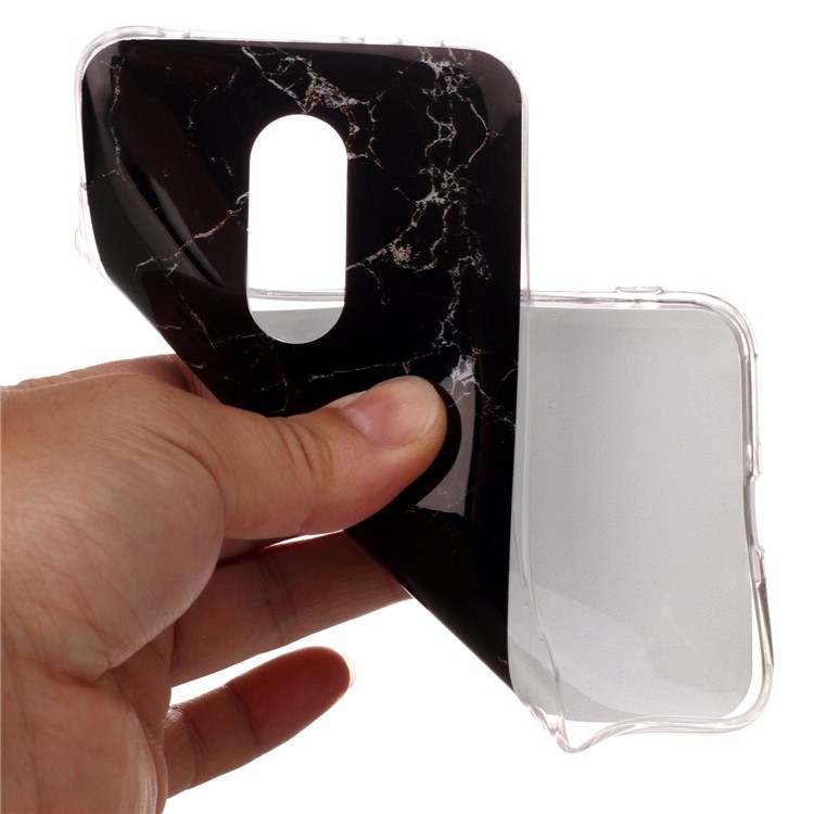 Marble Pattern IMD TPU Case for Xiaomi Redmi Note 5 (12MP Rear Camera) / Redmi 5 Plus (China) - Black-5