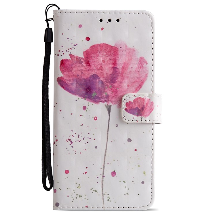 Pattern Printing PU Leather Wallet Case for Xiaomi Redmi Note 5 Pro (Dual Camera) / Redmi Note 5 (China) - Vivid Flower-2