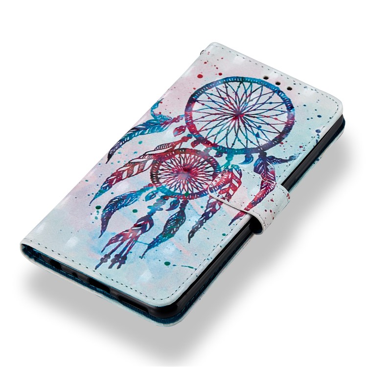 Pattern Printing Leather Wallet Phone Case for Xiaomi Redmi Note 5 Pro (Dual Camera) / Redmi Note 5 (China) - Dream Catcher-4