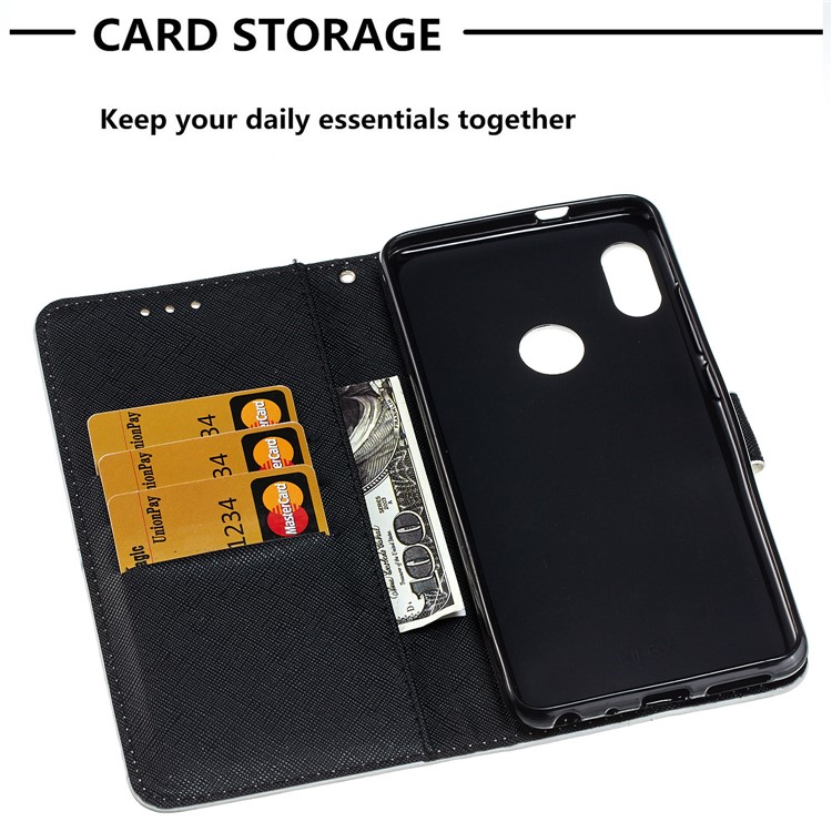 Pattern Printing Wallet Leather Protection Case for Xiaomi Redmi Note 5 Pro (Dual Camera) / Redmi Note 5 (China) - Cool Skull-5