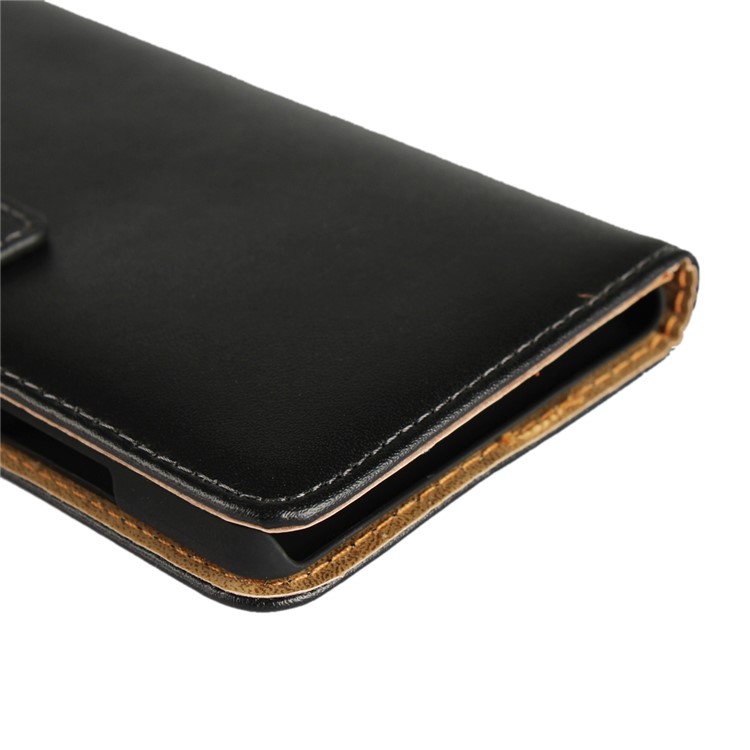 Split Leather Wallet Stand Mobile Phone Case Cover Shell for Xiaomi Mi Mix 2 - Black-10