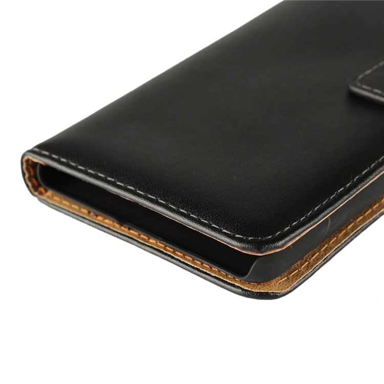 Split Leather Wallet Stand Mobile Phone Case Cover Shell for Xiaomi Mi Mix 2 - Black-11