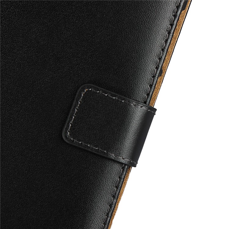 Split Leather Wallet Stand Mobile Phone Case Cover Shell for Xiaomi Mi Mix 2 - Black-7