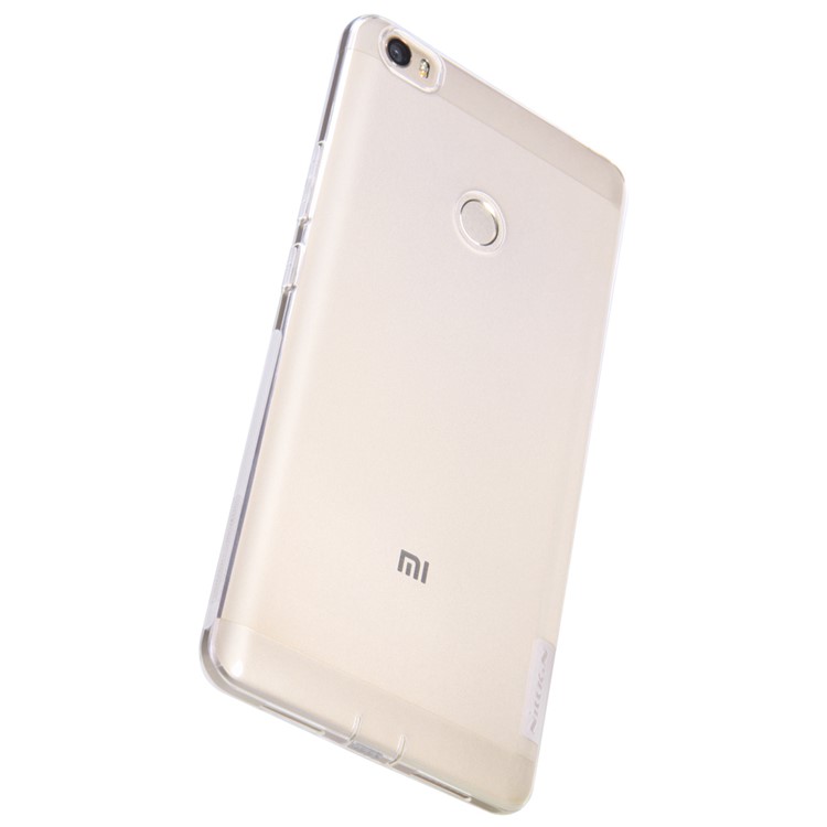 NILLKIN 0.6mm Capa de pele Nature TPU para Xiaomi Mi Max - branco-5
