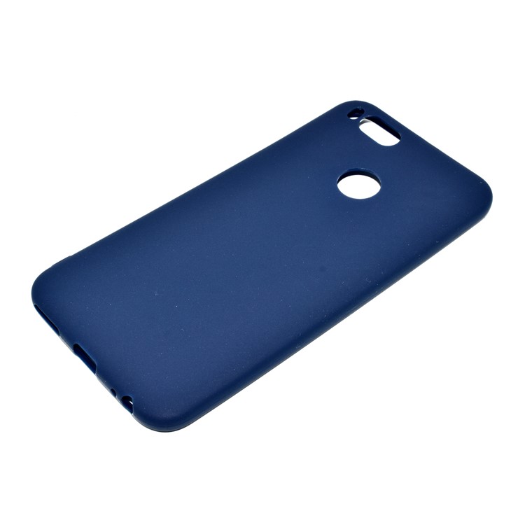 Soft Matte TPU Phone Casing Cover for Xiaomi Mi A1 / 5X - Dark Blue-3