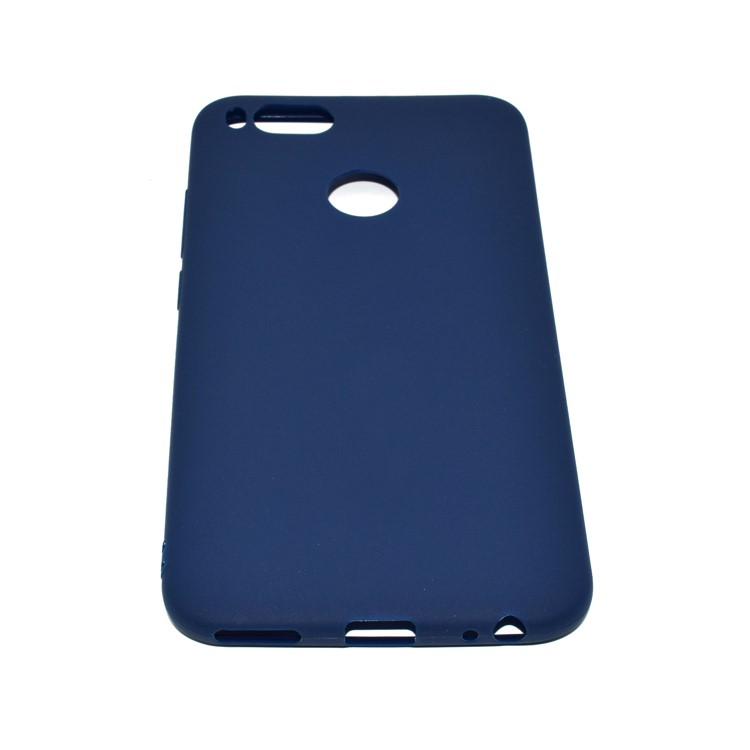 Soft Matte TPU Phone Casing Cover for Xiaomi Mi A1 / 5X - Dark Blue-5