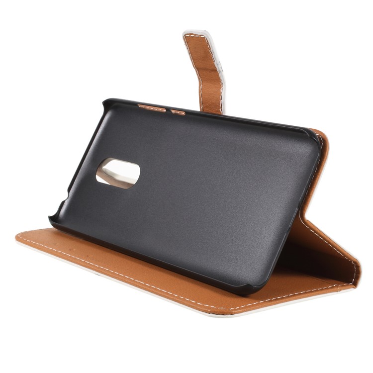 Pattern Printing PU Leather Wallet Case for Xiaomi Redmi Note 5 (12MP Rear Camera) / Redmi 5 Plus (China) - Oil Painting-4