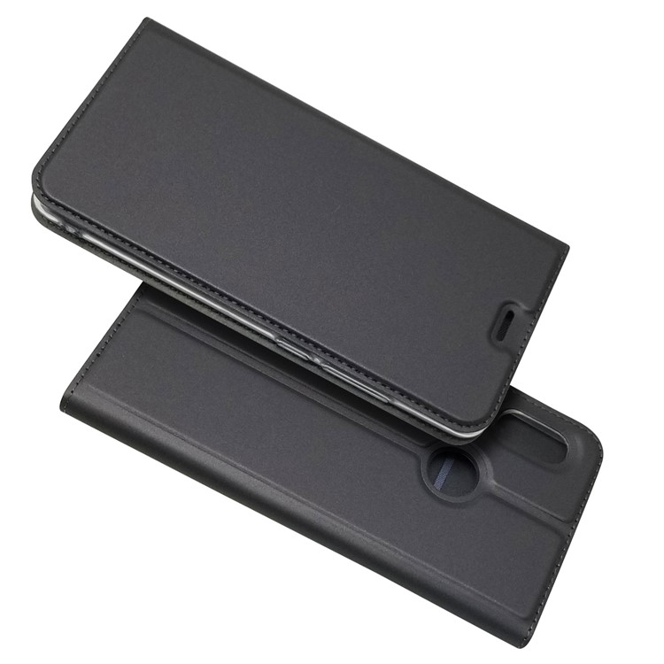 Magnetic Adsorption Leather Card Holder Case for Xiaomi Mi A2 / Mi 6X - Black-2