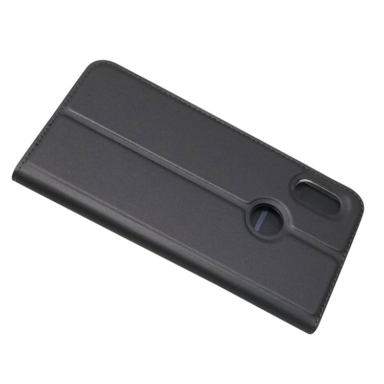 Case de Cartera de Cuero de Adsorción Magnética Para Xiaomi Mi A2 / Mi 6x - Negro