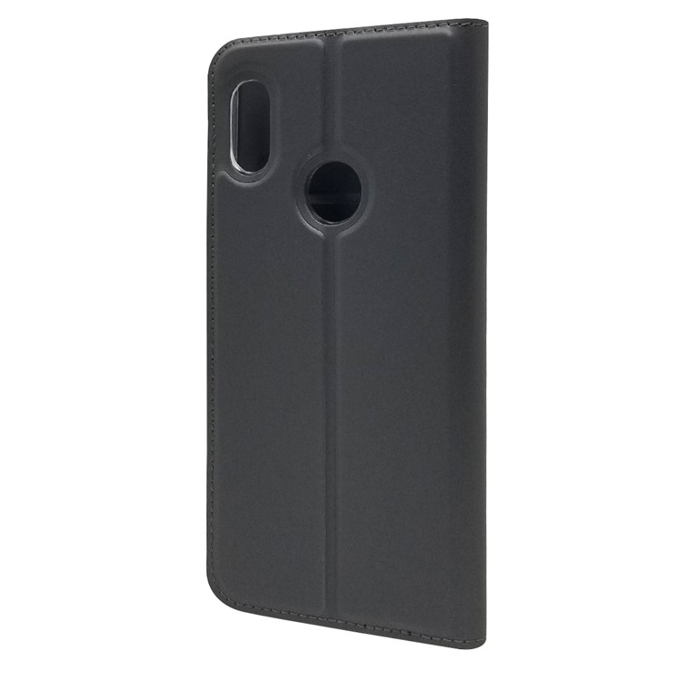 Case de Cartera de Cuero de Adsorción Magnética Para Xiaomi Mi A2 / Mi 6x - Negro