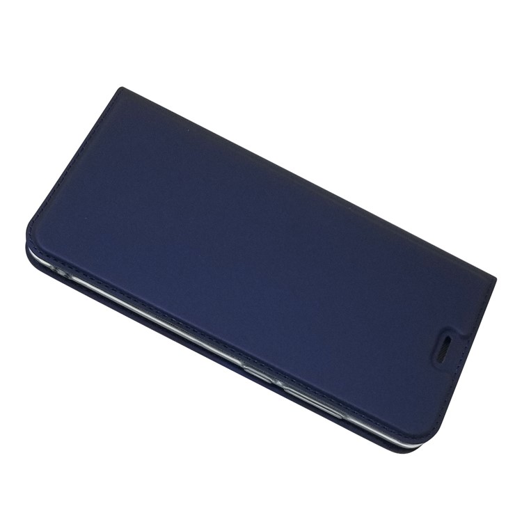 Custodia Per Cellulare In Pelle Ad Assorbimento Magnetico Per Xiaomi Mi A2 / Mi 6X - Blu Scuro-3