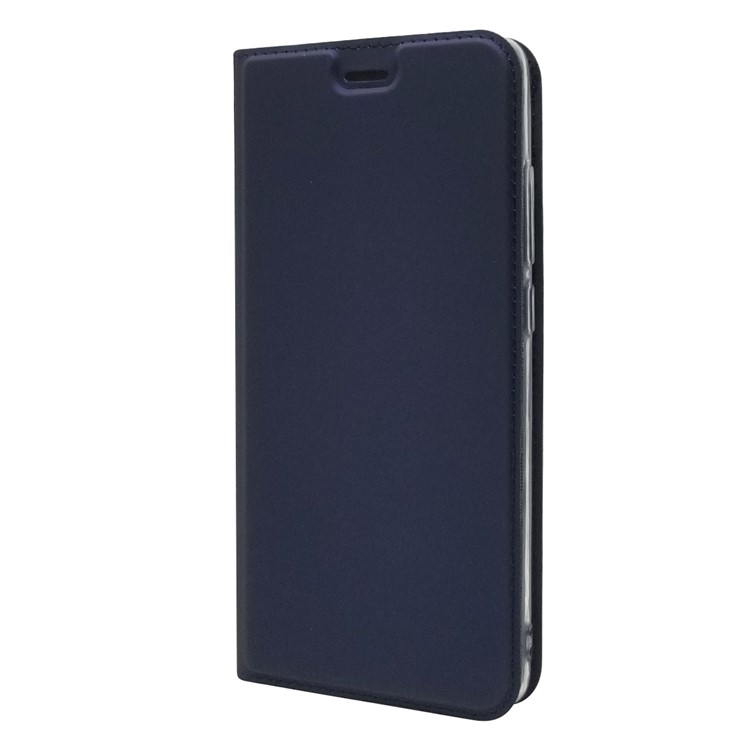 Custodia Per Cellulare In Pelle Ad Assorbimento Magnetico Per Xiaomi Mi A2 / Mi 6X - Blu Scuro-7