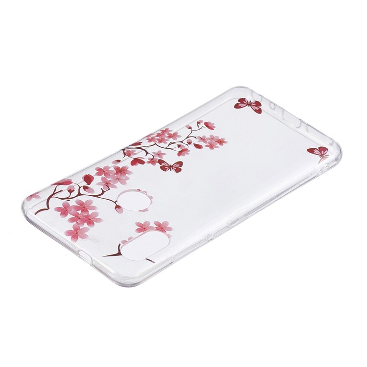 Pattern Printing IMD TPU Cover for Xiaomi Redmi Note 5 Pro (Dual Camera) / Redmi Note 5 (China) - Flowers Pattern-3