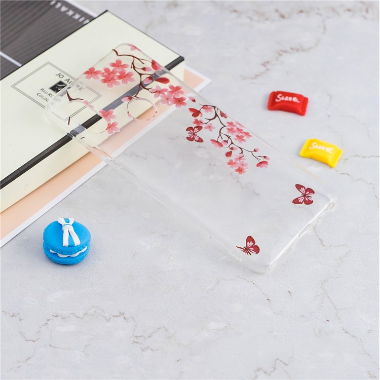 Pattern Printing IMD TPU Cover for Xiaomi Redmi Note 5 Pro (Dual Camera) / Redmi Note 5 (China) - Flowers Pattern-4