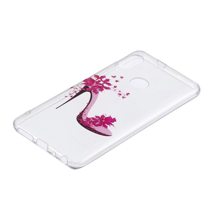 Pattern Printing IMD TPU Back Case for Xiaomi Redmi Note 5 Pro (Dual Camera) / Redmi Note 5 (China) - High-heeled Shoe-2