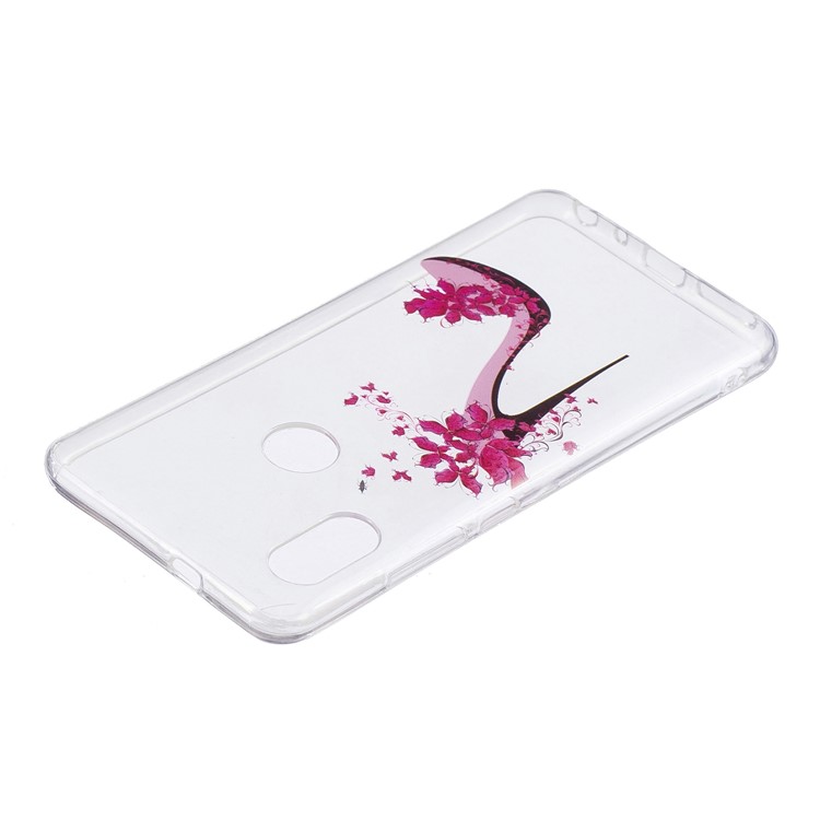 Pattern Printing IMD TPU Back Case for Xiaomi Redmi Note 5 Pro (Dual Camera) / Redmi Note 5 (China) - High-heeled Shoe-3
