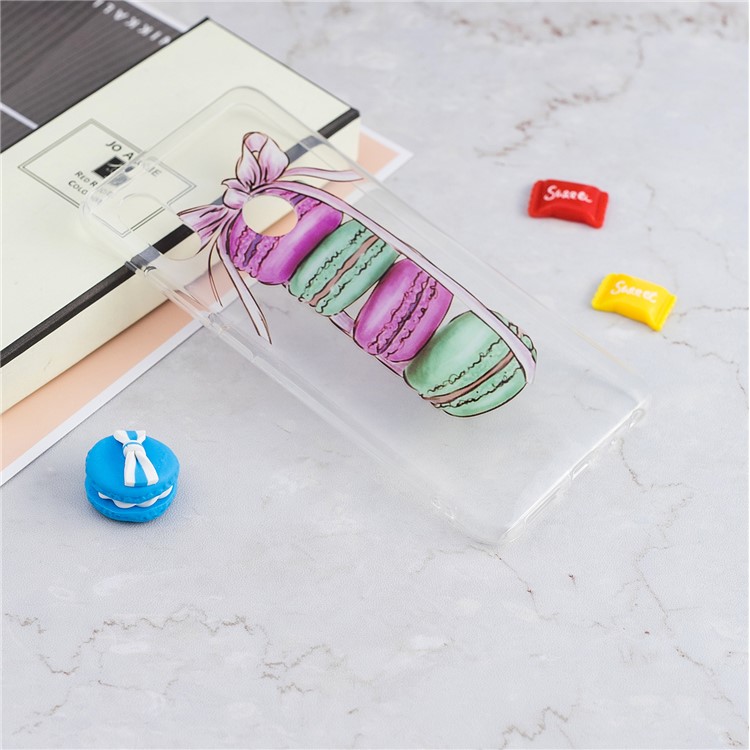 Pattern Printing IMD TPU Soft Case for Xiaomi Redmi Note 5 Pro (Dual Camera) / Redmi Note 5 (China) - Macaroon Pattern-4